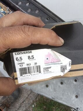 Converse Chuck Taylor Hi Canvas Sneakers - Icy Pink New Old Stock